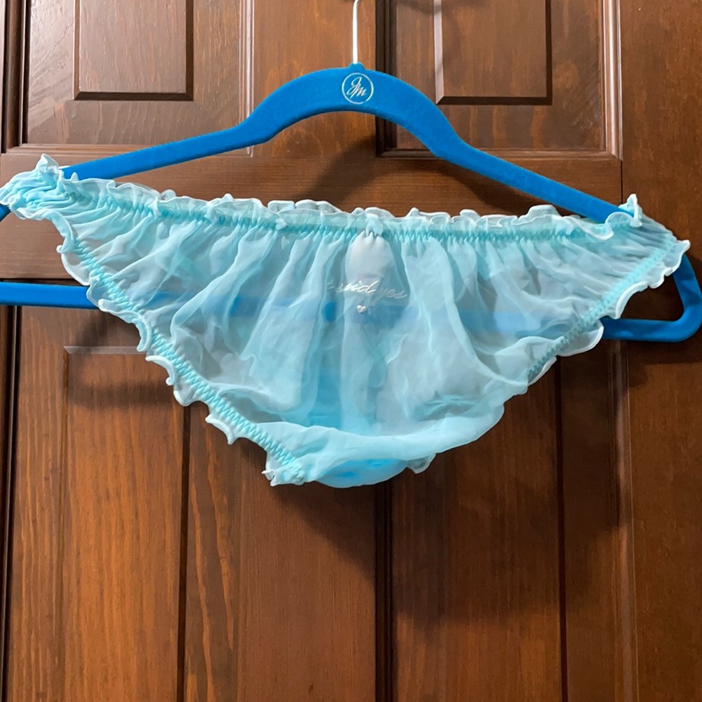 Victoria’s Secret Bikini Sheer Bridal Lg Said Yes